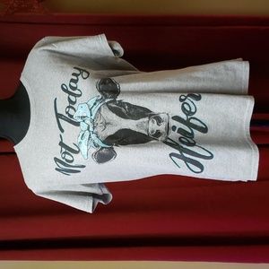 Women's not today heifer t-shirt
